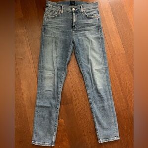 Citizens of Humanity Rocket Crop High Rise Skinny Jeans
